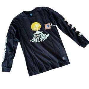 Vast Vintage Black Surfer Tee Size M NWT